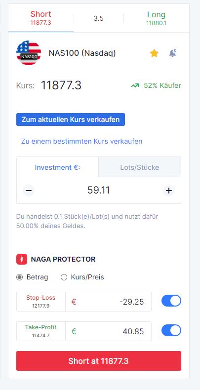 Naga Ordermaske